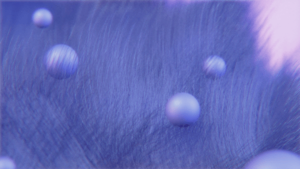 3D test render of hair simulation